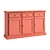  Crate & Barrel Pranzo II Sideboard 3D model small image 4