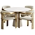 Elegant Donato Dining Set 3D model small image 8