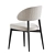 Sleek Hyde Dining Chair, Westelm 3D model small image 3