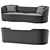 Eclipse Luxury Sofa Stylish Design 3D model small image 1