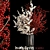 Modern Sakura Blossoms Vase Bouquet 3D model small image 1