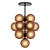 Stellar Grape Pendant Lamp 3D model small image 1