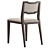 Sleek Modern Eva Chair 3D model small image 3