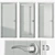 Hardflex Interior Doors with Locks 3D model small image 5