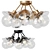 Floral-inspired Francesca Chandelier 3D model small image 4