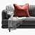 Modern Contemporary Mercury Sofa Set 3D model small image 3