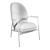 Contemporary Claire Chair Design 3D model small image 2