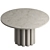 Elegant Round Dining Table AMBON 3D model small image 2