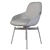 Rolf Benz Jua Outdoor Chair 3D model small image 6