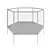 EVO JUMP Baby Trampoline-Manege 160cm 3D model small image 3