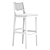 Eva Modern Barstool, 1110mm Height 3D model small image 3