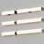  Sleek LED Linear Light Fixture 3D model small image 4