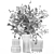 Blooming Cherry Blossom Bouquet 3D model small image 7