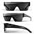 Designer Glasses Collection: High-quality Models 3D model small image 5