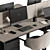 Workspace Essentials Set - Office Furniture 3D model small image 3