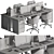 Workspace Essentials Set - Office Furniture 3D model small image 5