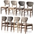 Biarritz Chair: Customizable Color Options 3D model small image 6