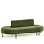 Double-Sided Oval Variety Sofa 3D model small image 3