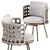 Torii Nest Outdoor Chair 3D model small image 3