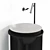 Falper Milano Washbasin Set 3D model small image 3
