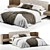 Brasilia Bed High Detail 3D Model 3D model small image 1