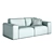 Modern Comfort Sofa Jack K-3 3D model small image 3