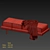 Elegant Flou New Bond Bench 3D model small image 4