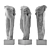 Goddess Venus Tall Torso Sculpture 3D model small image 6