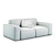 Modern Minimalist Comfort Sofa 3D model small image 3