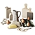 Ceramic Kitchen Decor Set | 3D Model 3D model small image 2