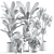 Customizable Indoor Plant Model 3D model small image 2