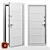 Ultimate Cold-Resistant Outdoor Door 3D model small image 3