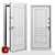 Snegir PRO Steel Door 3D model small image 3