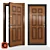 **Title:**
Snegir PRO Cold-Resistant Exterior Door 3D model small image 1