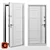 Snowbird PRO Thermal Insulated Door 3D model small image 3