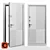 Snegir PRO Outdoor Frost-Resistant Door 3D model small image 3