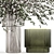 Sakura Blossom Vase Set 3D model small image 2