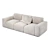 Modern Comfort Sofa Kermit 3D model small image 3