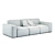 Modern Comfort Sofa Kermit 3D model small image 4