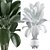 Modern Indoor Plant Model 166 3D model small image 3