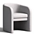 Modern Comfort Mairo Armchair 3D model small image 4