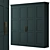 Modular High-Quality Wardrobe 3D model small image 1