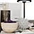 Modern Decor Set with Lamp 3D model small image 4