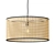 Hand-Woven KANNA Pendant Light 3D model small image 1