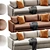 Versatile Lounge Sofa: 267cm Modifiable 3D model small image 5