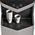 Dispenser Duo White/Silver Cooler 3D model small image 4