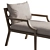 Elegant Outdoor Chaise: Bella Vista 3D model small image 3