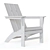 Modern Outdoor Lounge Chair 3D model small image 5