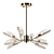 Elegant Lumion Georgia Ceiling Chandelier 3D model small image 2