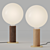 Tala Oak Knuckle Table Lamp 3D model small image 2